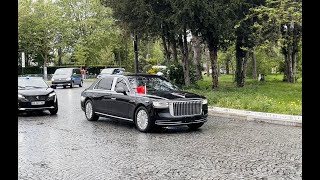 Chinese President Xi Jinping motorcade in Paris  may 2024 [upl. by Neelrak]