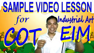 Sample VIDEO LESSON FOR COTIndustrial ArtsSplices amp JointsElectrical Installation amp Maintenance [upl. by Infield107]