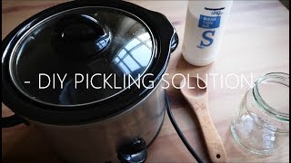 Learn Silversmithing EASY HOMEMADE DIY PICKLING SOLUTION Silversmithing for beginners [upl. by Eartnoed740]