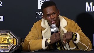 UFC 271 Israel Adesanya PostFight Press Conference [upl. by Kean]