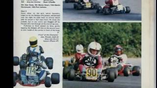 Karting WC 1980 in Nivelles Belgium De BruijnSennaFullerton [upl. by Airtina]