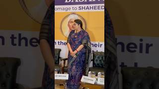 Smriti Irani Stunning Look In Saree During An Event In Delhi [upl. by Ayahsey]