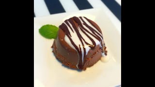 Chocolate Panna Cotta Easy Recipe💕 [upl. by Retxed]