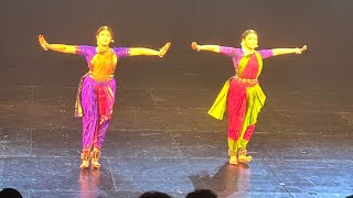 Bits from Dance Programme at Esplanade  Bharatanatyam by Rama Vaidyanathan amp Dakshina Vaidyanathan [upl. by Goldner]