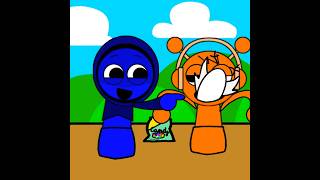 Candy Crash short version SPRUNKI ANIMATION MEME sprunki flipaclip animation [upl. by Harned]