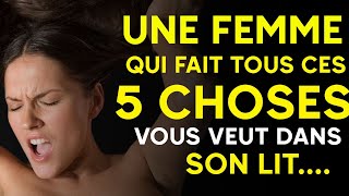 QUAND UNE FEMME FAIT CES 5 CHOSES ELLE EST ATTIRÉE PAR TOI même si elle le cache  stoïcisme [upl. by Hseyaj465]