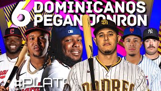 Manny Machado Vladimir Guerrero Jr José Ramírez Mark Vientos Jhonkensy y Wells pegaron jonrón [upl. by Arick]