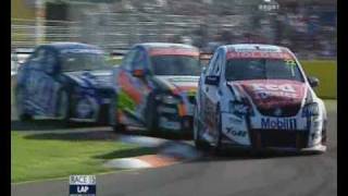 V8 Supercars  Will Davison vs Van Gisbergen vs Ingall Race 1  Townsville 2010 [upl. by Alicsirp]