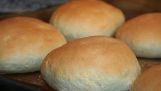 Wie man Hamburger Buns ganz einfach selber macht Hamburger Brötchen [upl. by Johann638]