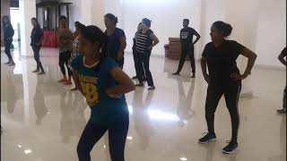 Dancing fitness with Menaka peiris [upl. by Adnamor]