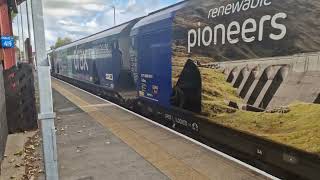 60021 Penyghent runs through Knottingley with a LiverpoolDrax train 101024 [upl. by Daffi]