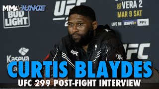 Curtis Blaydes Down to go Back to England For Tom Aspinall Interim Title Rematch  UFC 299 [upl. by Sugihara]