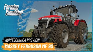 Massey Ferguson MF 9S  Agritechnica Preview [upl. by Bullough816]