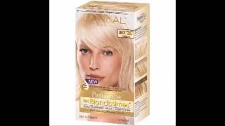 LOreal Paris Superior Preference Les Blondissimes Fade Resistant Colorant Extra Light Ash Blonde L [upl. by Trescott]