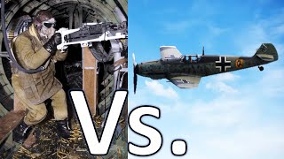 WWII Bomber gunners vs German fighters Which is more combat effective in airtoair engagements [upl. by Desdamonna213]