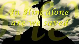 In Him Alone  Bukas Palad Lyric Video [upl. by Une]