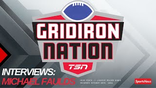 Gridiron Nation Interviews Michael Faulds Head Coach Laurier Golden Hawks [upl. by Susumu]