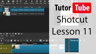 Shotcut Tutorial  Lesson 11  Muting Audio and Audio Peak Meter [upl. by Lilybelle]