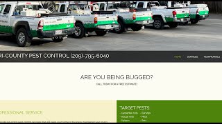 Mike Hocketts Tri County Pest Control Hathaway Pines CA [upl. by Aklim]