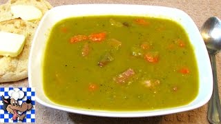 Split Pea Soup  How To Make Split Pit Pea and Ham Soup [upl. by Wootan547]