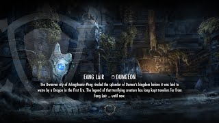 ESO Veteran Fang Lair Nightblade Healer Pov [upl. by Nuli]