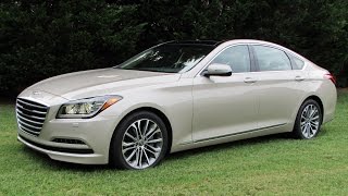 2015 Hyundai Genesis 38 HTrac Start Up Test Drive and In Depth Review [upl. by Guido]