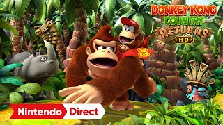 Donkey Kong Country Returns HD – Announcement Trailer – Nintendo Switch [upl. by Roht770]