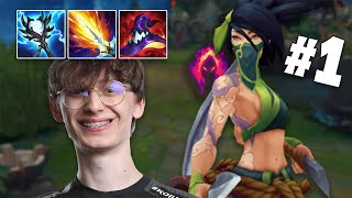 testuje build od TOP1 Akali  gierka na Wundera [upl. by Anitrebla]