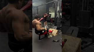 Seated Cable Lat Focused Row Use rope attachment backdayworkout fitnesscontent [upl. by O'Malley]