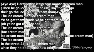 Lpb Poody  Ice cream man Lyrics [upl. by Einot130]