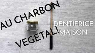 Recette du dentifrice au charbon végétal Zerodechet [upl. by Domingo]