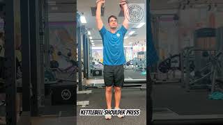 Kettlebell shoulder press [upl. by Kera874]