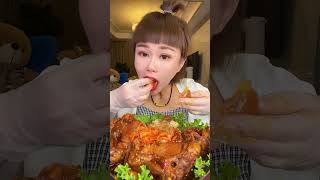 Home Mukbang Eating Challenge asmrsounds mukbang asmrfood eating [upl. by Haila]