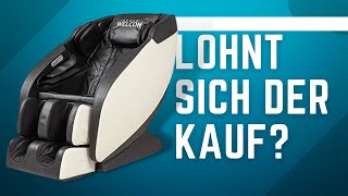 WELCON Prestige 2 Massagesessel ► 3D Massagesessel für Zuhause im Test [upl. by Darnoc]