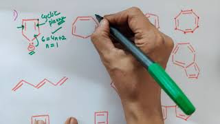 AROMATICITY Huckels Rule Seema Makhijani class 11 Hydrocarbons CBSE [upl. by Attennaj]