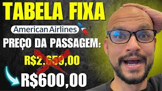 TABELA FIXA AMERICAN AIRLINES  Programa Aadvantage para voos a preço fixo dentro do Brasil [upl. by Lionello457]