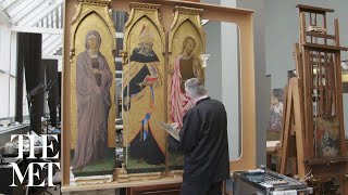 Conserving the Giovanni di Paolo Altarpiece [upl. by Olegnaid316]