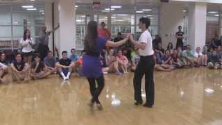 Cha Cha Demo by Bevan and Jane to quotSmoothquot by Santana [upl. by Binni14]