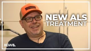 Hood River man first person to receive new ALS treatment [upl. by Wernda]