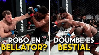 ¿ROBO en la pelea de Mix vs Magomedov  Cedric Doumbe se LUCE con un KO  Bellator Paris Resumen [upl. by Anirbus]