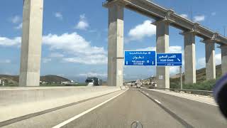 Route Maroc 2019  Autoroute Tanger Med [upl. by Hollenbeck]