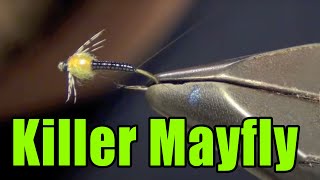 Killer Mayfly Fly Tying Instructions and Tutorial [upl. by Horton659]