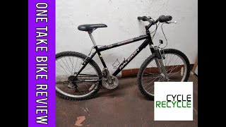 One Take Bike Review  Raleigh Stonefly  CycleRecycle [upl. by Cogen]