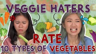 Veggie Haters Rate Veggies  Rated EP 14 [upl. by Gwenni]