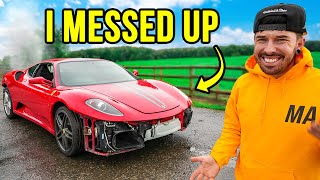 REBUILDING AN EX RENTAL FERRARI  PT5 [upl. by Nathanil]