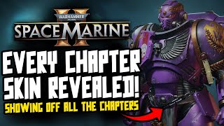 Space Marine 2 Chapters REVEALED Every skin in the game [upl. by Aldredge]