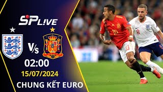 NHẬN ĐỊNH TÂY BAN NHA VS ANH CHUNG KẾT EURO 2024  tintucbongda euro taybannha splivesports [upl. by Ayotahs945]