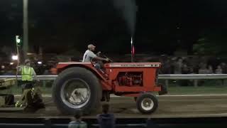 AllisChalmers D21 tractor pull at Rough and Tumble [upl. by Watkin294]