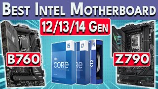 Best Intel Motherboard for 14th  13th  12th Gen CPUs 14600K 13600K 12400 amp More [upl. by Treve]