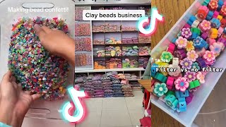 📿 Clay Bead Bracelet Making 💰 Small Business TikTok Compilation 145 [upl. by Peti169]